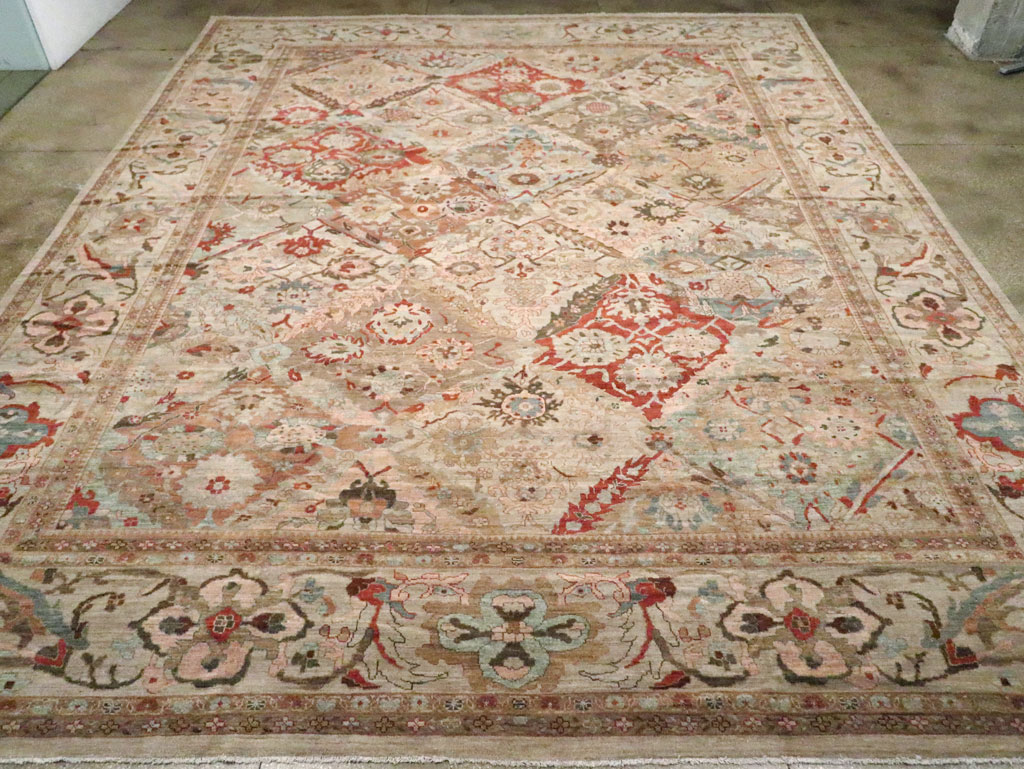 Modern Persian Sultanabad Oversize Carpet, No.25072 - Gss