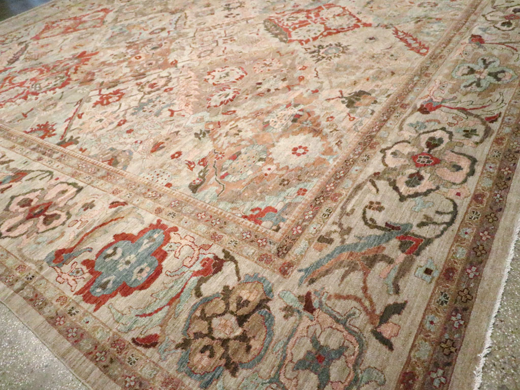 Modern Persian Sultanabad Oversize Carpet, No.25072 - Gss