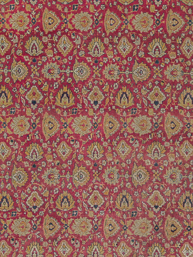 Antique Indian Lahore Carpet, No.25075 - Gss