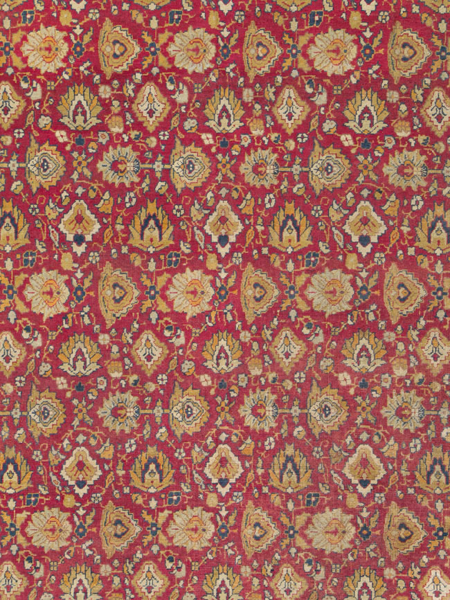 Antique Indian Lahore Carpet, No.25075 - Gss