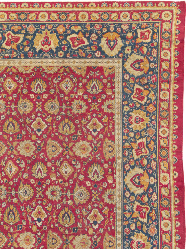 Antique Indian Lahore Carpet, No.25075 - Gss