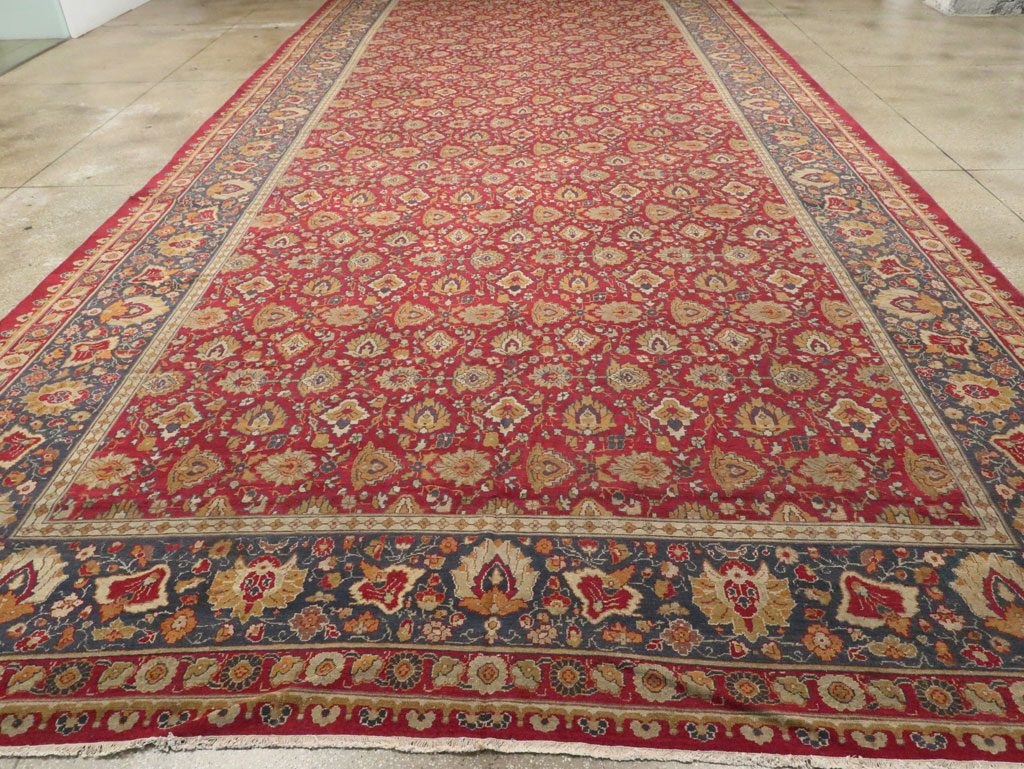 Antique Indian Lahore Carpet, No.25075 - Gss