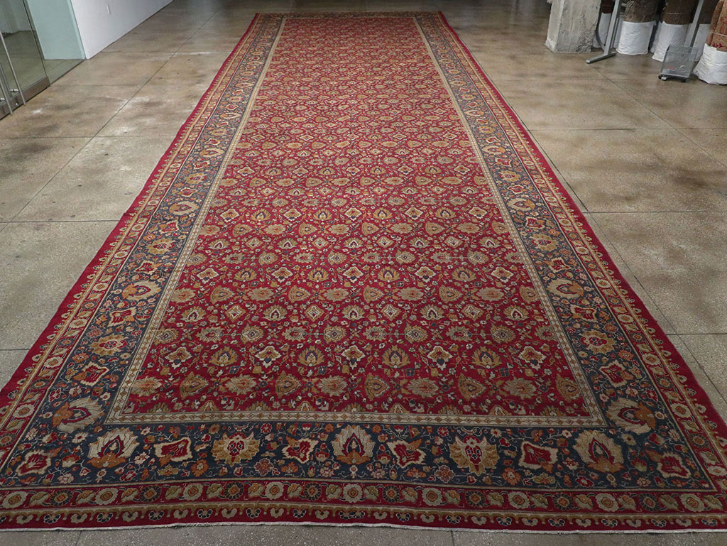 Antique Indian Lahore Carpet, No.25075 - Gss