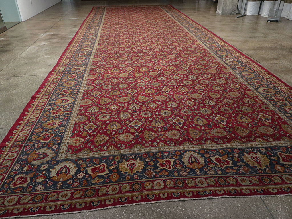 Antique Indian Lahore Carpet, No.25075 - Gss