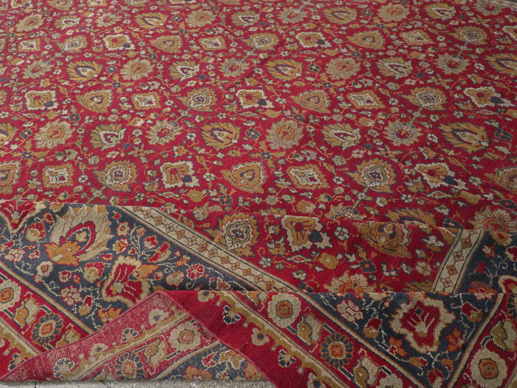 Antique Indian Lahore Carpet, No.25075 - Gss