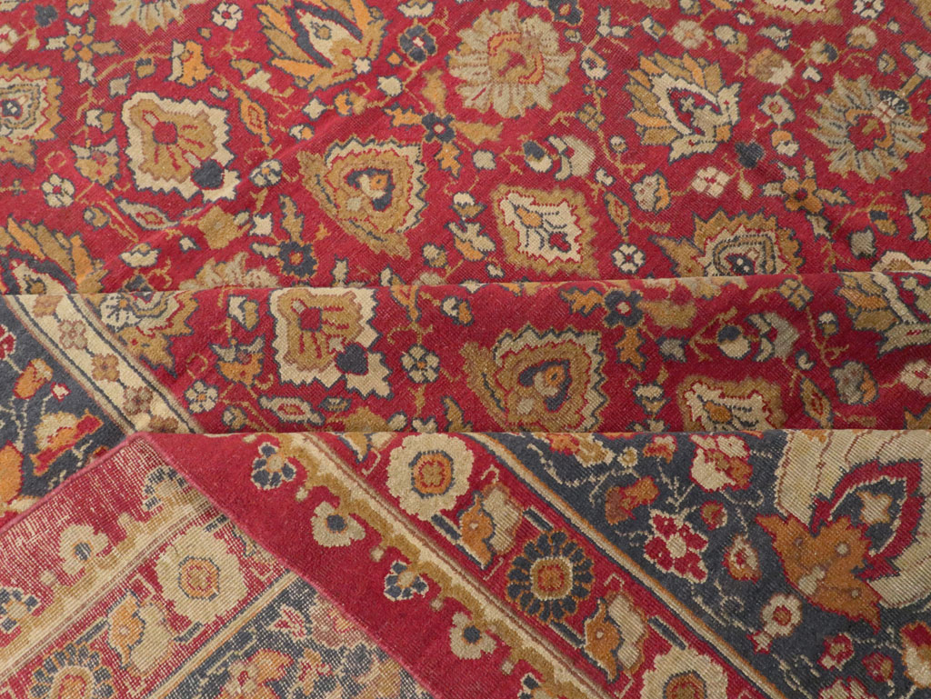 Antique Indian Lahore Carpet, No.25075 - Gss