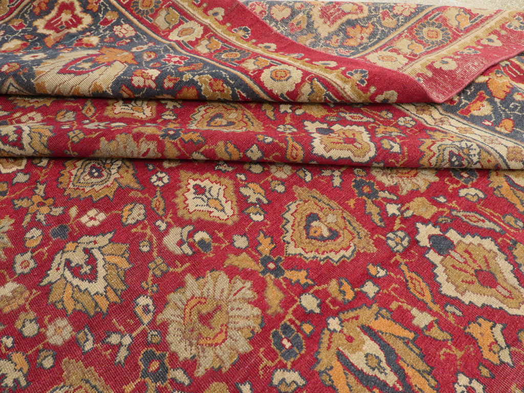 Antique Indian Lahore Carpet, No.25075 - Gss