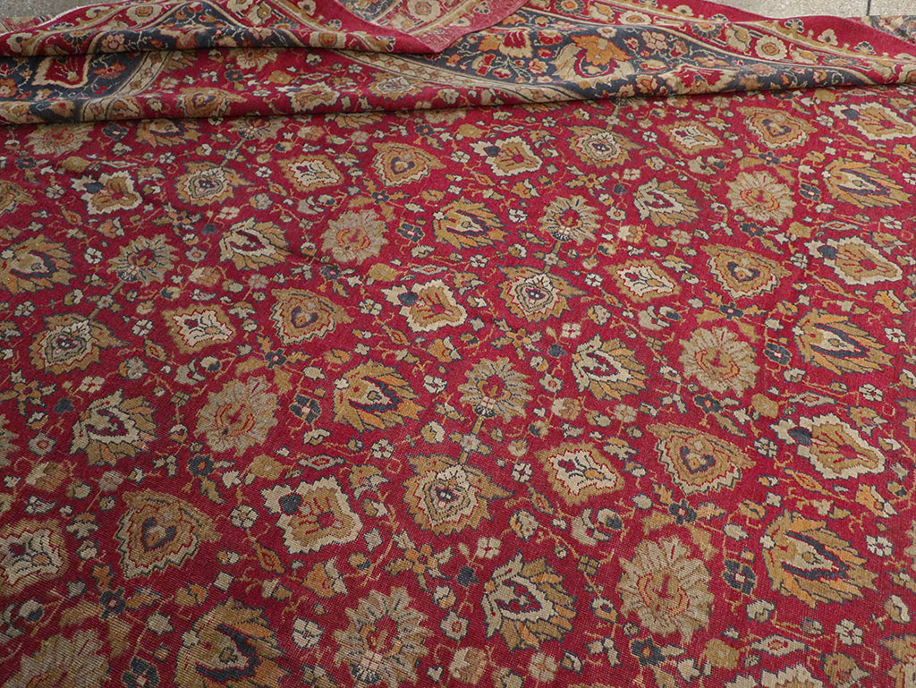 Antique Indian Lahore Carpet, No.25075 - Gss