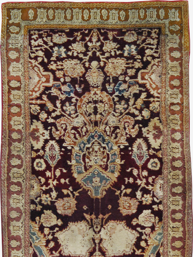 Antique Indian Agra Runner, No.25076 - Gss