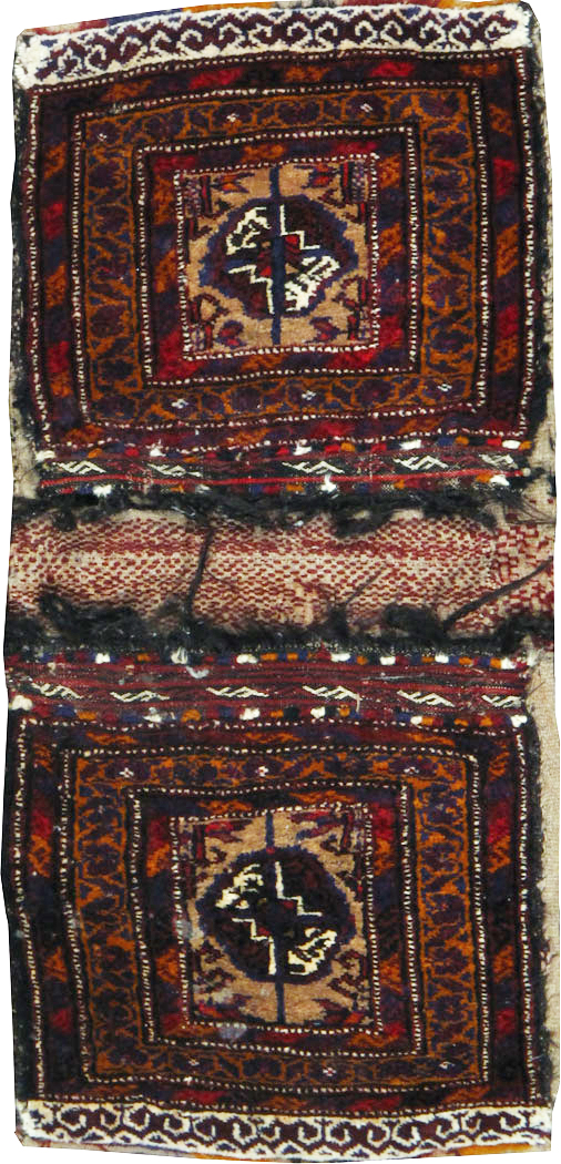 Vintage Persian Bag Face, No.25077 - Gss