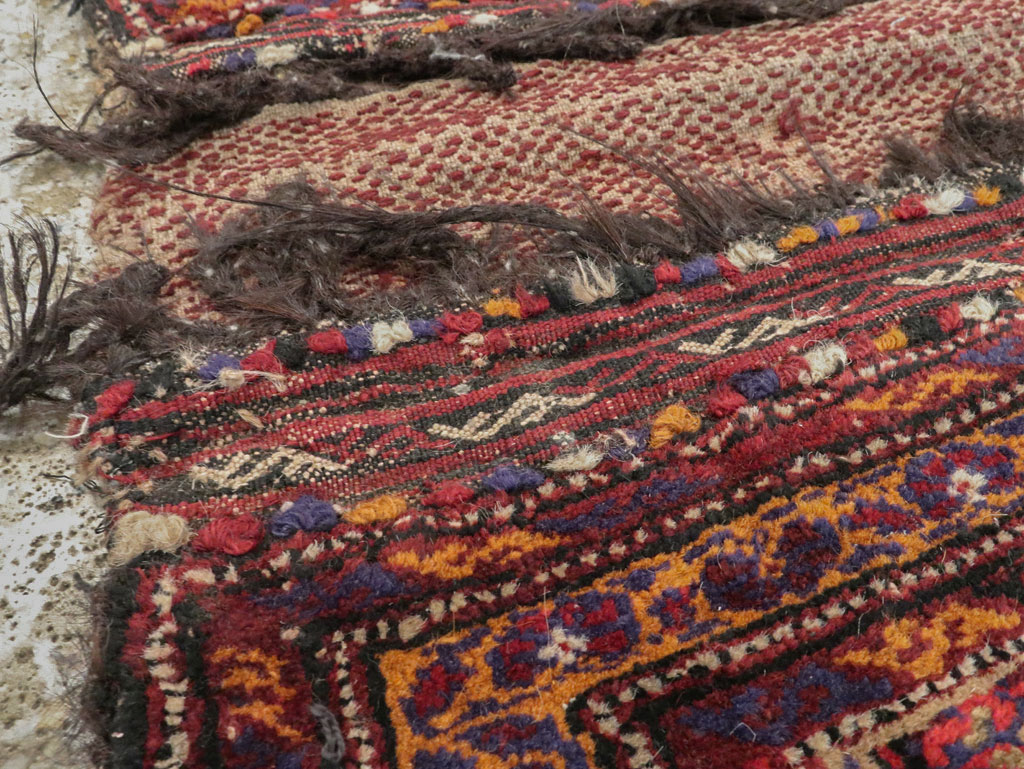Vintage Persian Baluch Saddlebag (Khorjin), No.25077 - Gss
