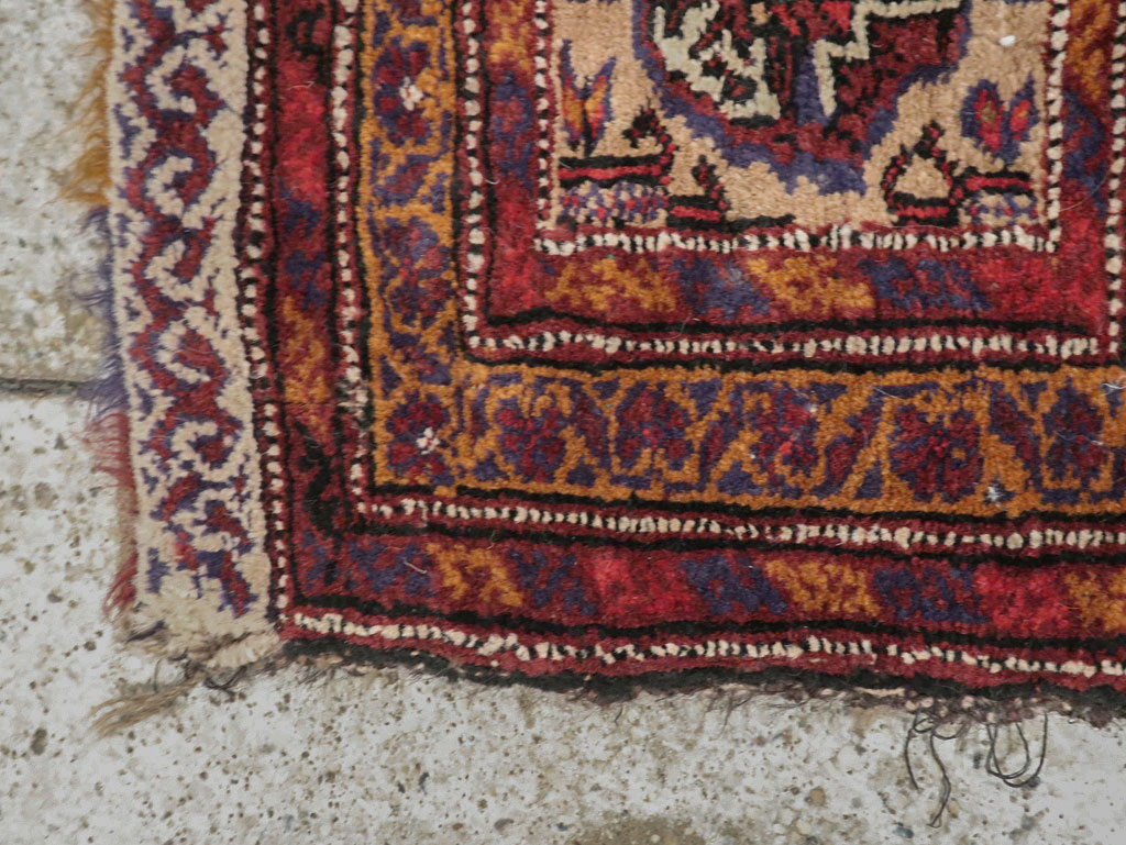 Vintage Persian Baluch Saddlebag (Khorjin), No.25077 - Gss