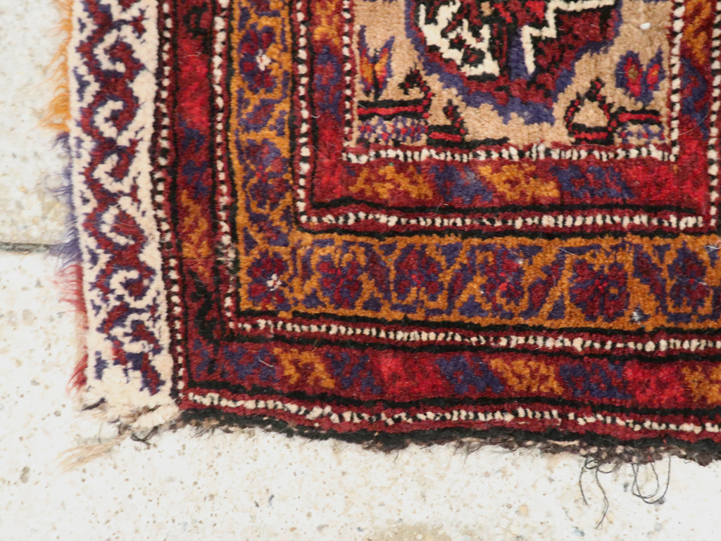 Vintage Persian Bag Face, No.25077 - Gss