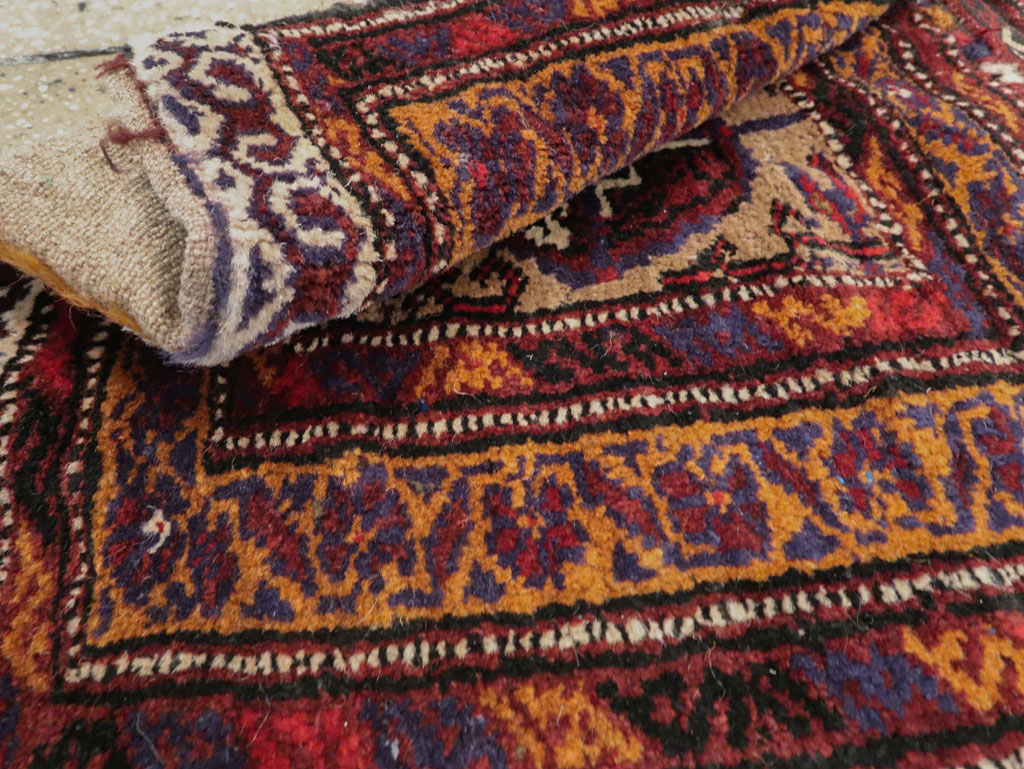 Vintage Persian Baluch Saddlebag (Khorjin), No.25077 - Gss