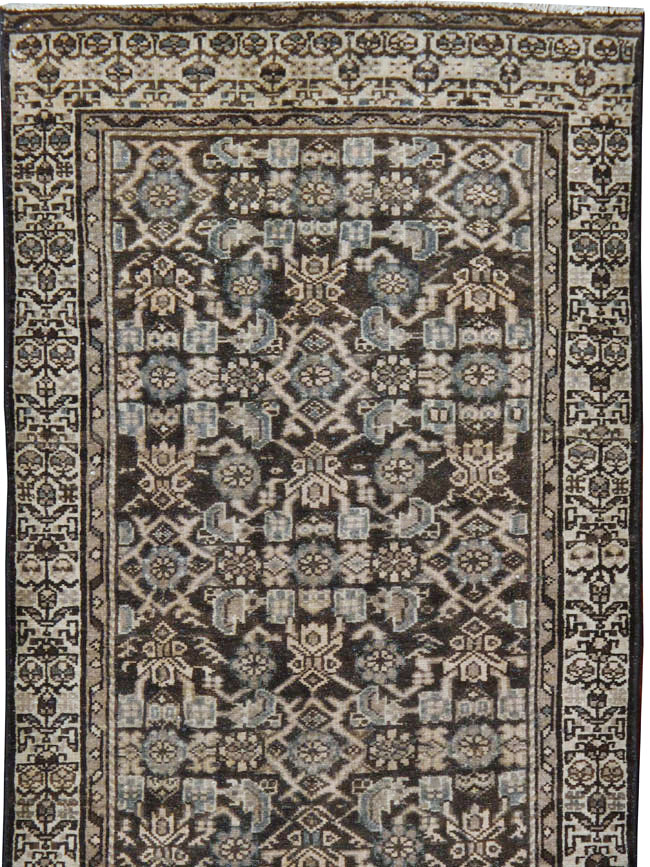 Vintage Persian Malayer Runner, No.25080 - Gss