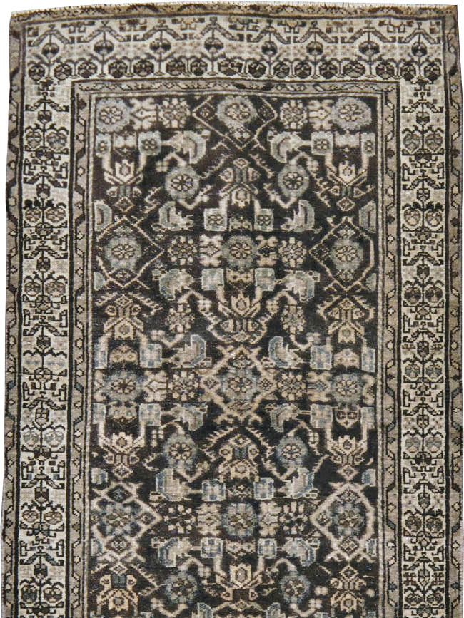 Vintage Persian Malayer Runner, No.25080 - Gss