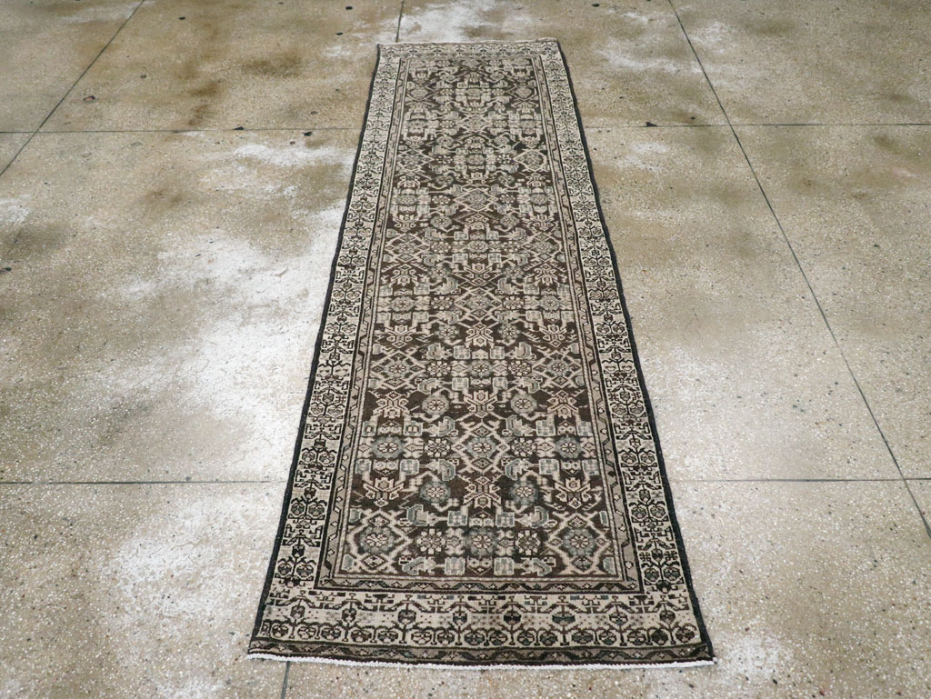 Vintage Persian Malayer Runner, No.25080 - Gss