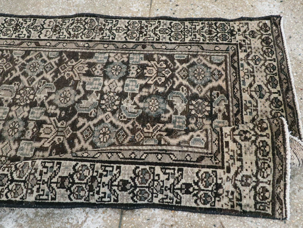 Vintage Persian Malayer Runner, No.25080 - Gss