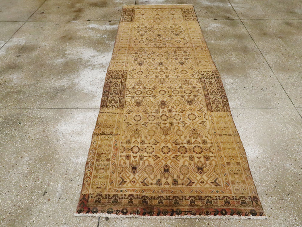 Vintage Persian Malayer Runner, No.25081 - Gss