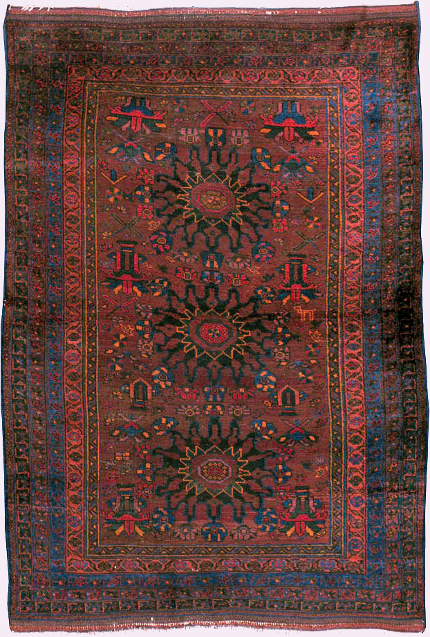 Vintage Persian Baluch Rug, No.25108 - Gss