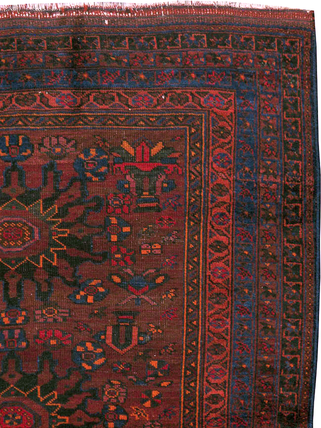 Vintage Persian Baluch Rug, No.25108 - Gss