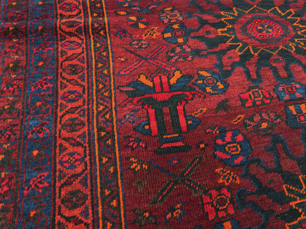 Vintage Persian Baluch Rug, No.25108 - Gss