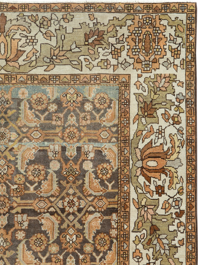 Vintage Persian Malayer Gallery Carpet, No.25115 - Gss