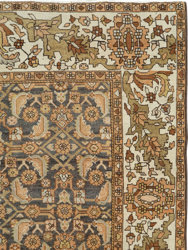 Vintage Persian Malayer Gallery Carpet, No.25115 - Gss
