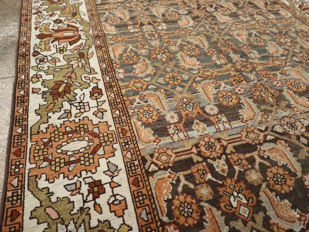 Vintage Persian Malayer Gallery Carpet, No.25115 - Gss