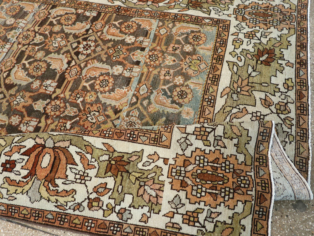 Vintage Persian Malayer Gallery Carpet, No.25115 - Gss