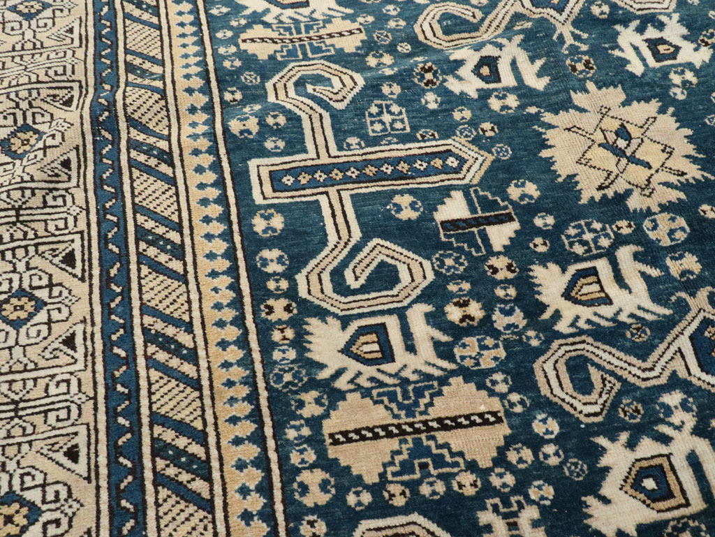 Antique Caucasian Perpedil Rug, No.25117 - Gss