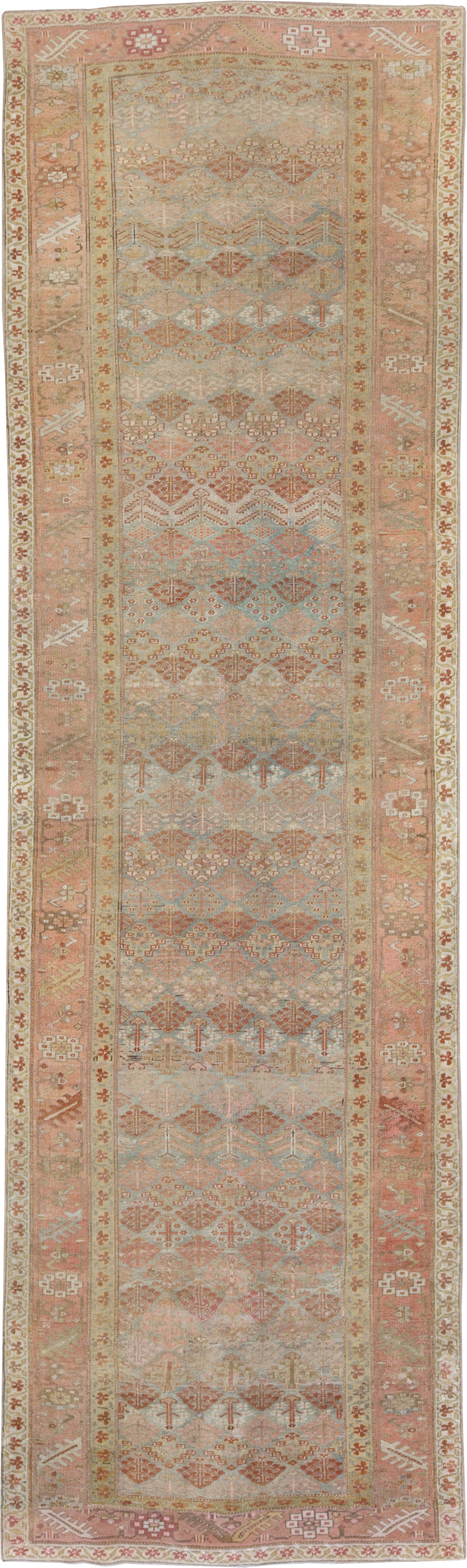 Antique Persian Malayer Wide Gallery Runner, No.25118 - Gss