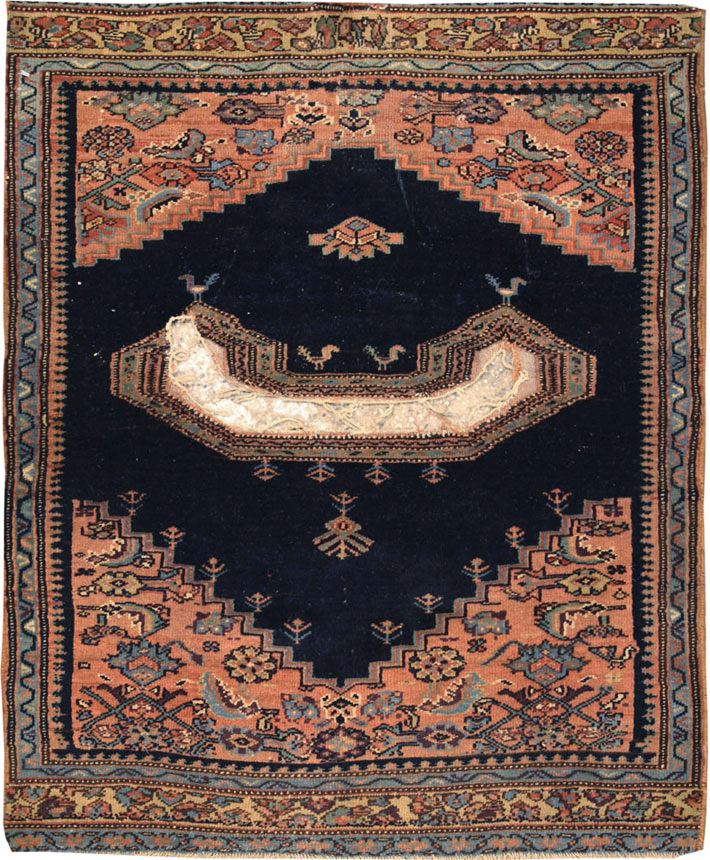 Antique Persian Senneh Bag Face, No.25119 - Gss