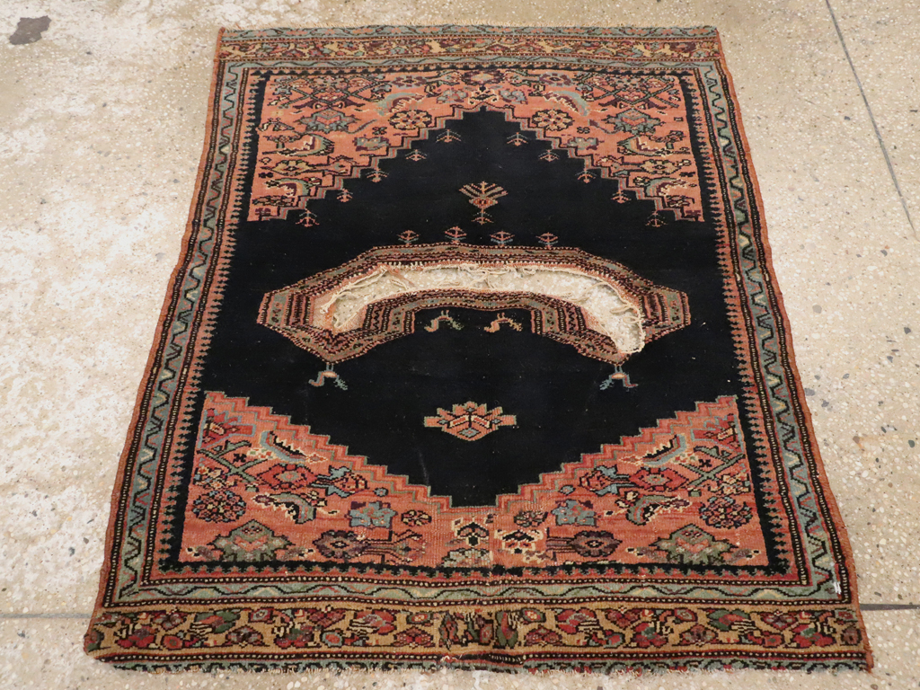 Antique Persian Senneh Bag Face, No.25119 - Gss