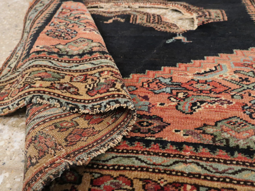 Antique Persian Senneh Bag Face, No.25119 - Gss