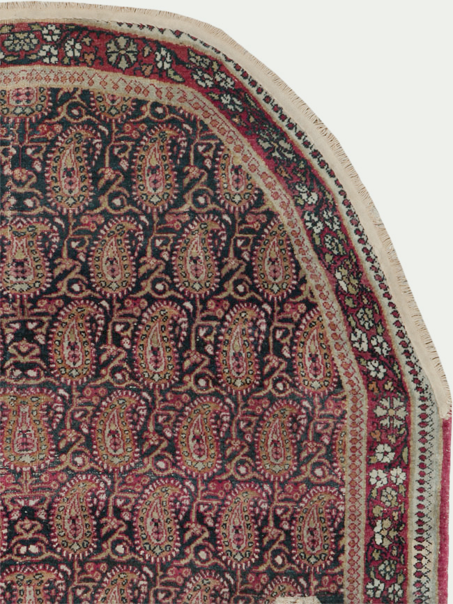Antique Persian Kerman Saddle Cover, No.25120 - Gss