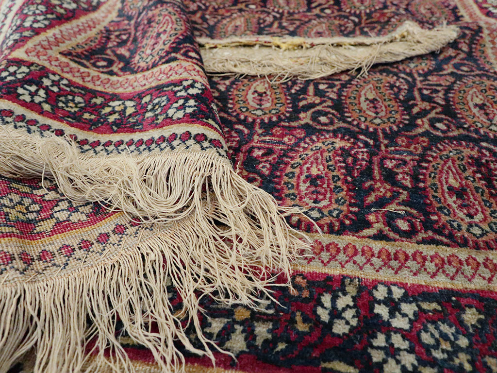 Antique Persian Kerman Saddle Cover, No.25120 - Gss