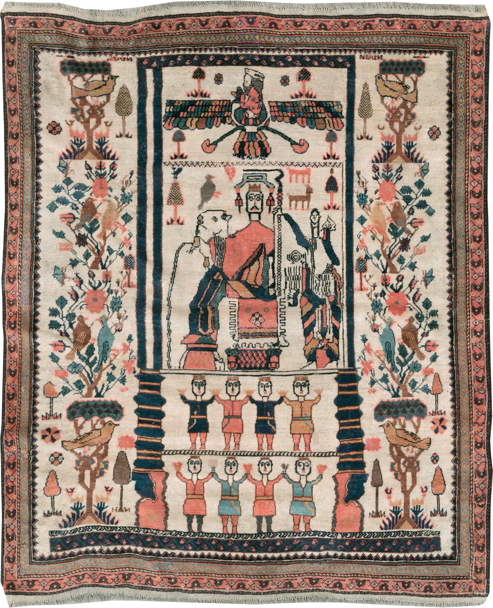 Antique Persian Afshar Rug, No.25125 - Gss