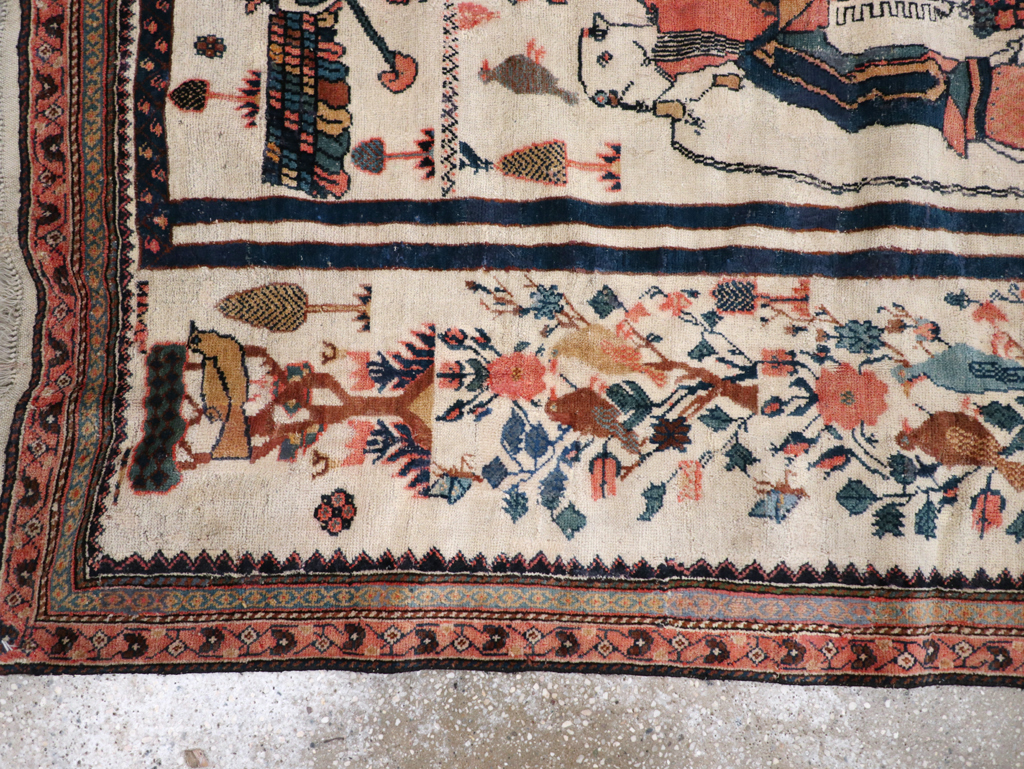 Antique Persian Afshar Rug, No.25125 - Gss