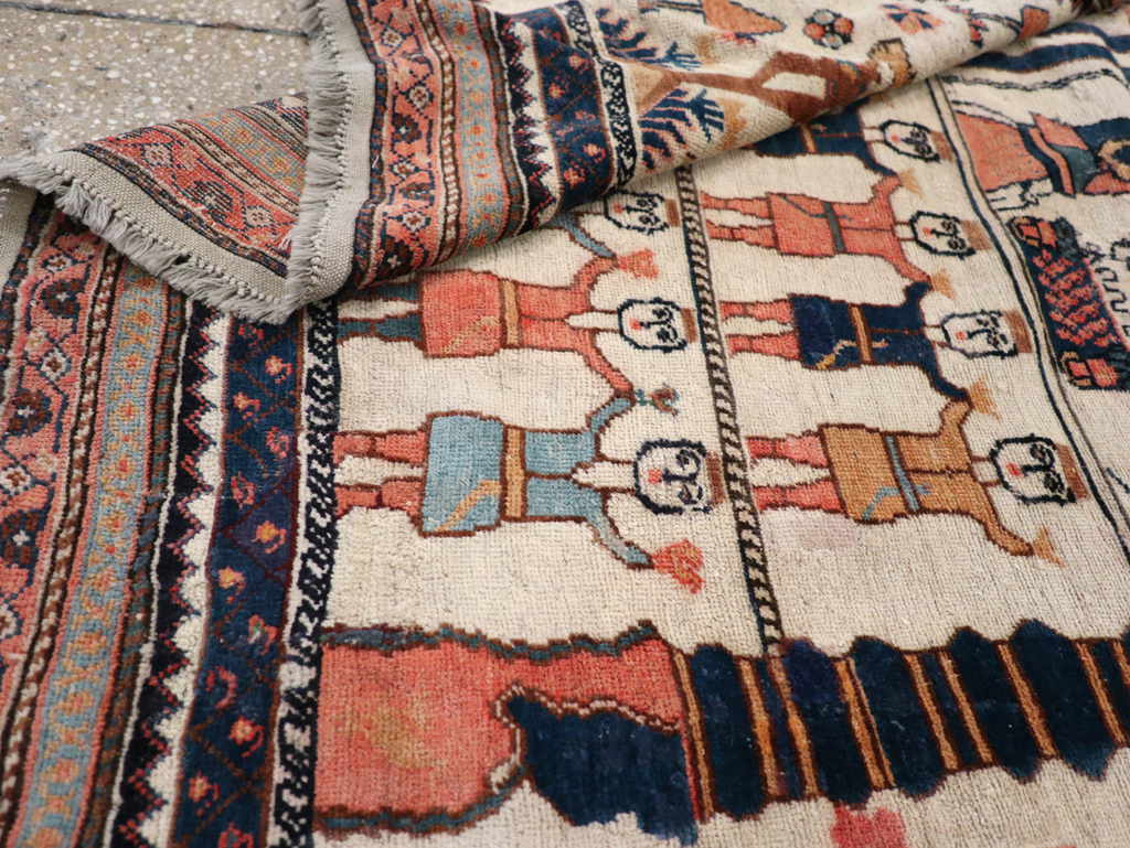 Antique Persian Afshar Rug, No.25125 - Gss