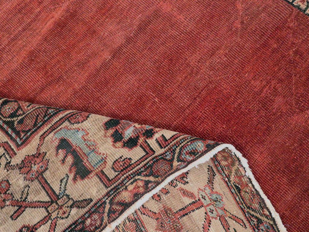 Antique Persian Mahal Small Room Size Carpet, No.25129 - Gss