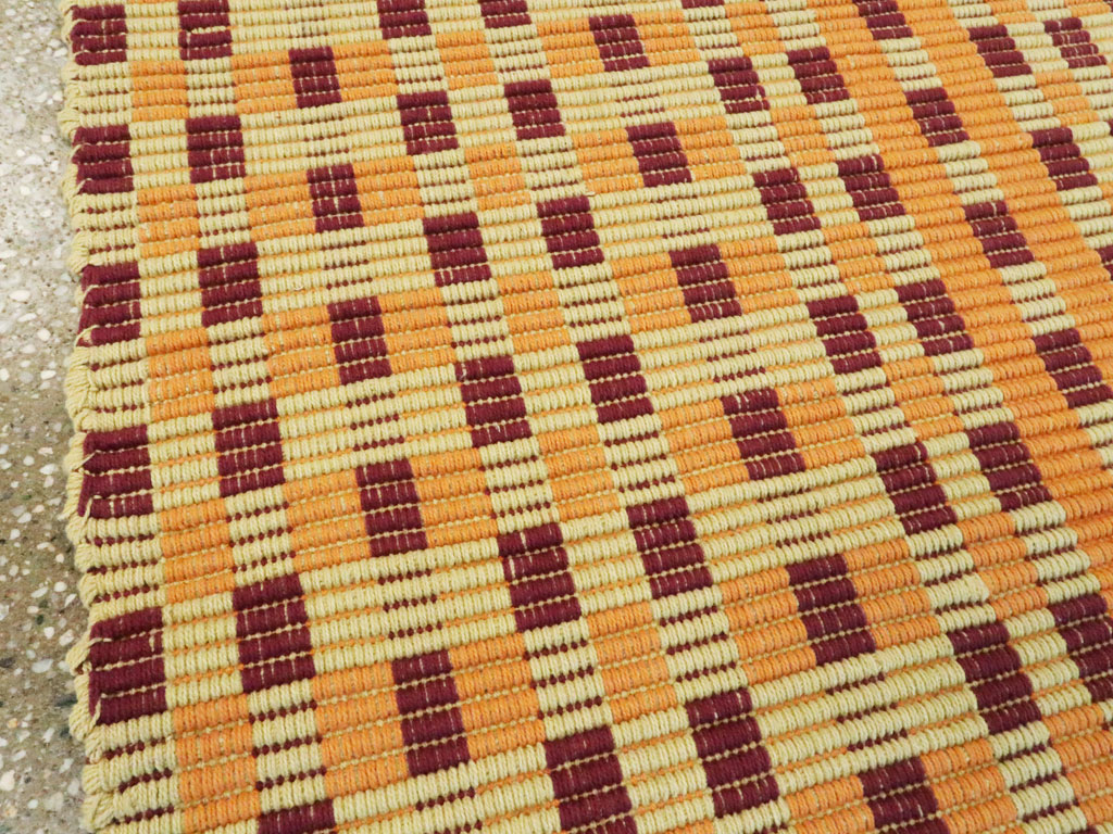 Vintage European Flatweave Kilim, No.25138 - Gss
