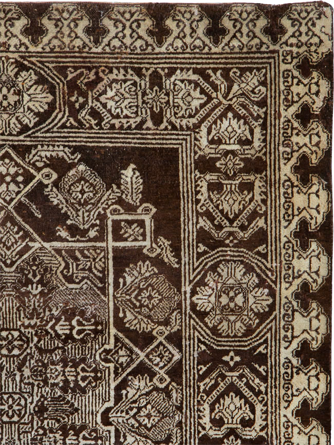 Antique Indian Agra Rug, No.25143 - Gss