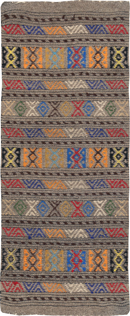 Vintage Turkish Flatweave Kilim, No.25146 - Gss