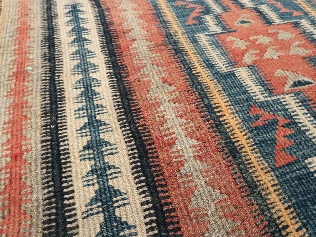 Vintage Persian Flatweave Kilim, No.25152 - Gss