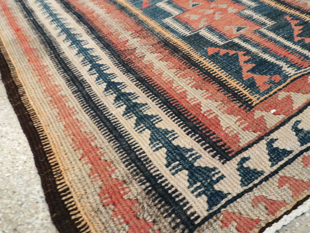Vintage Persian Flatweave Kilim, No.25152 - Gss