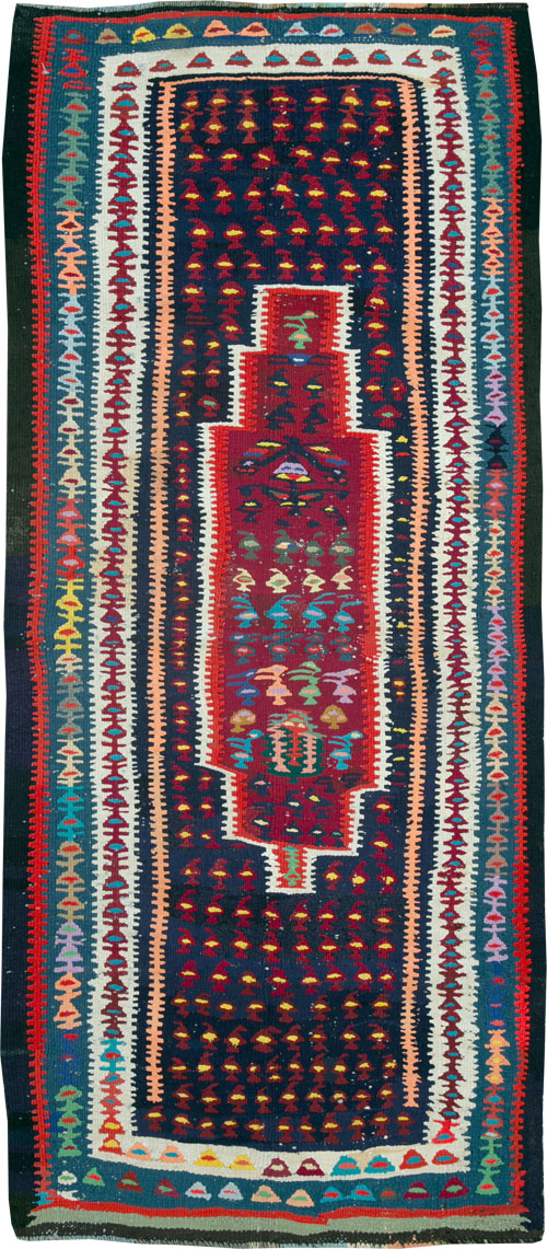Vintage Persian Kilim, No.25157 - Gss
