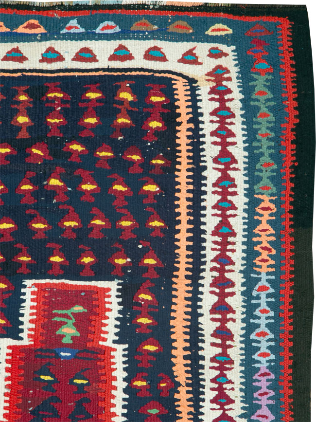 Vintage Persian Kilim, No.25157 - Gss
