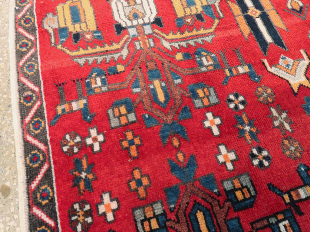 Vintage Persian Tabriz Carpet, No.25162 - Gss