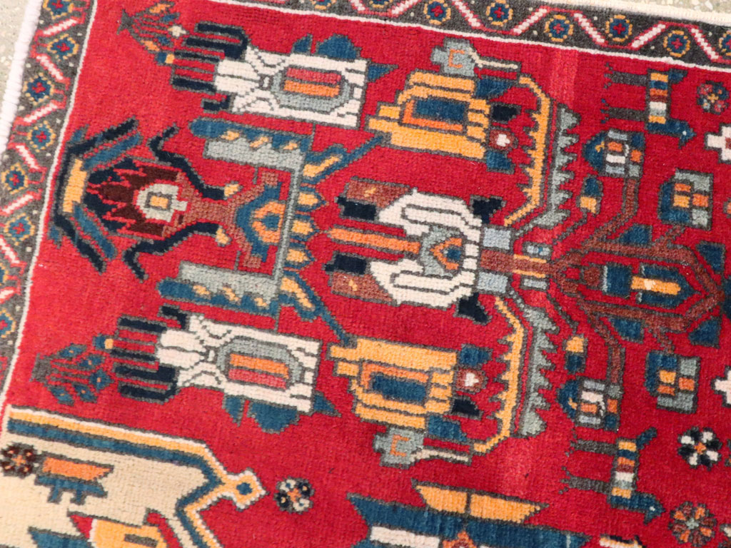 Vintage Persian Tabriz Carpet, No.25162 - Gss